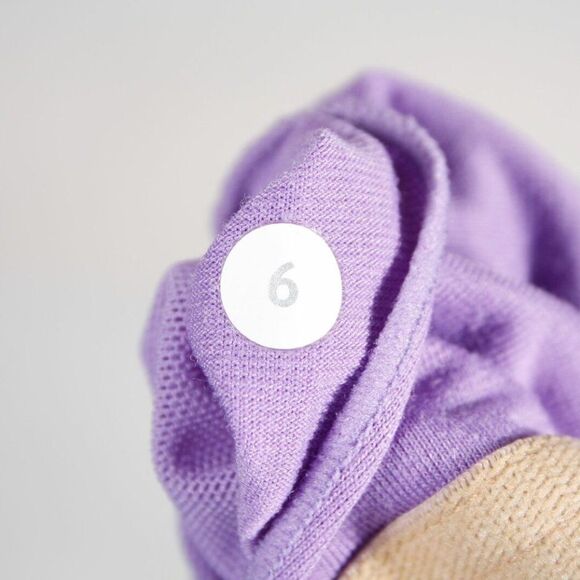 Lululemon Womens Tank Top Purple Gray Sleeveless Scoop Neck Cross Back Straps 6 - Picture 4 of 4